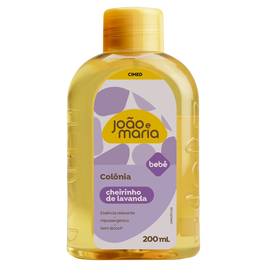 CIMED JOAO E MARIA COLONIA LAVANDA 200ML
