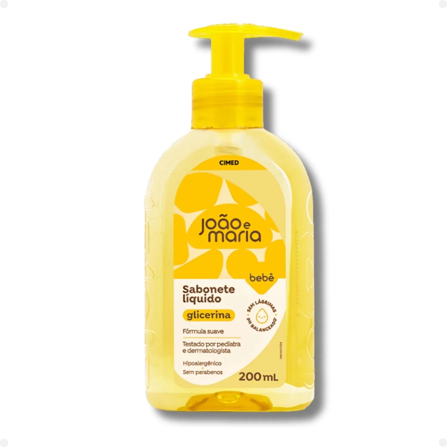 CIMED JOAO E MARIA SABONETE LIQUIDO BABY GLICERINA 200ML