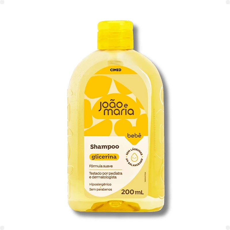 CIMED JOAO E MARIA SHAMPOO BABY GLICERINA 200ML