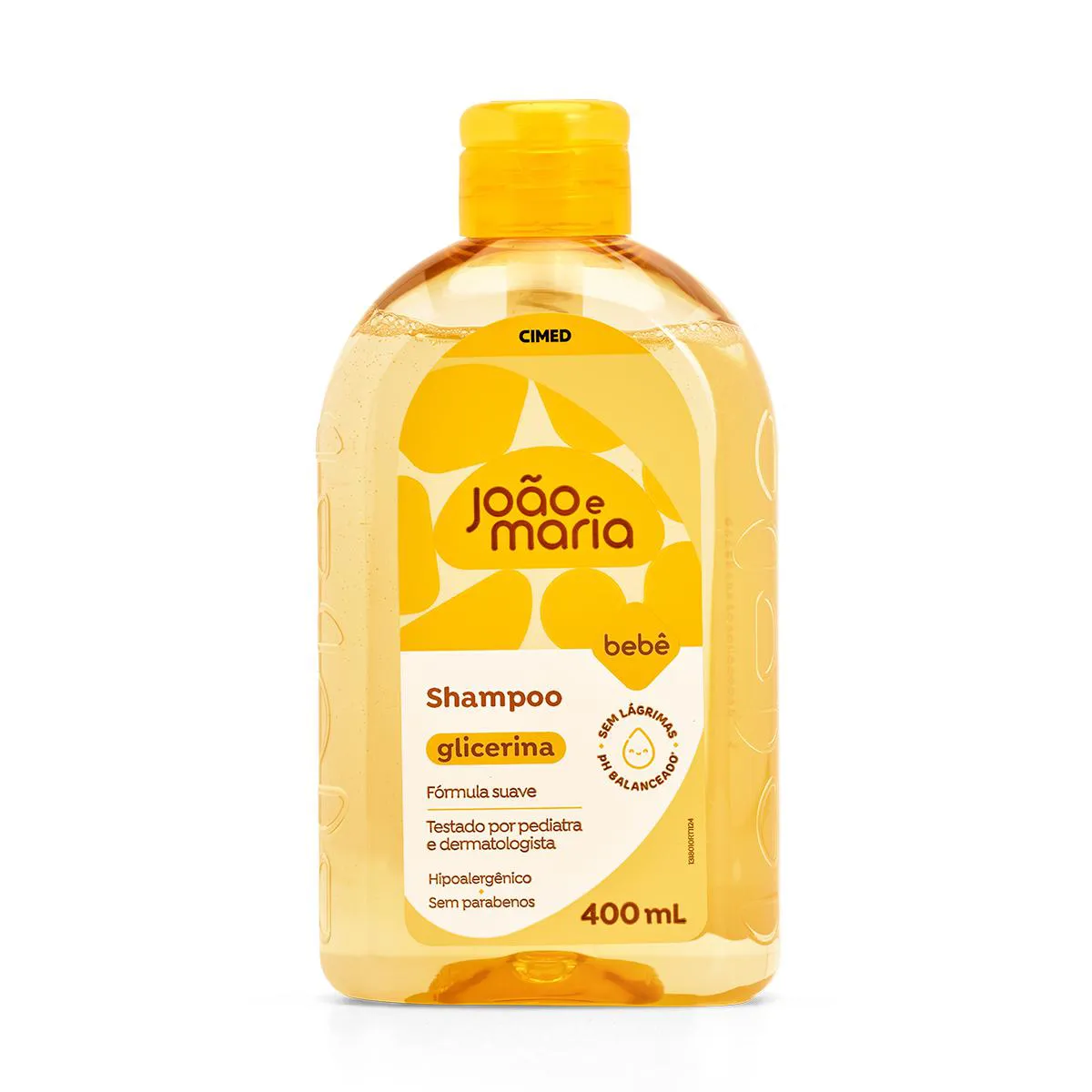  CIMED JOAO E MARIA SHAMPOO BABY GLICERINA 400ML